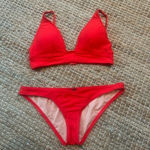 J Crew Red Bikini